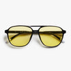 Brad Glossy Amber - Black Noir
