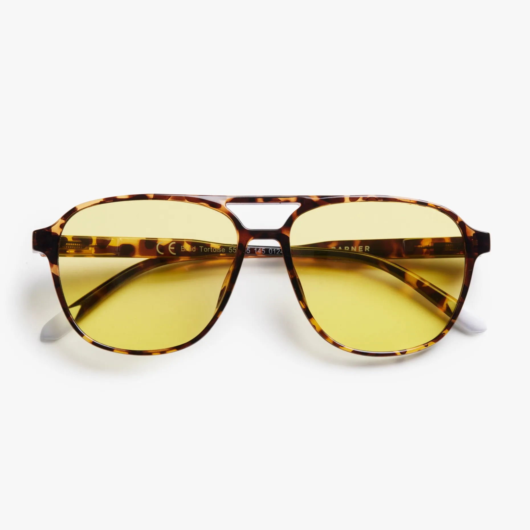 Brad Glossy Amber - Tortoise