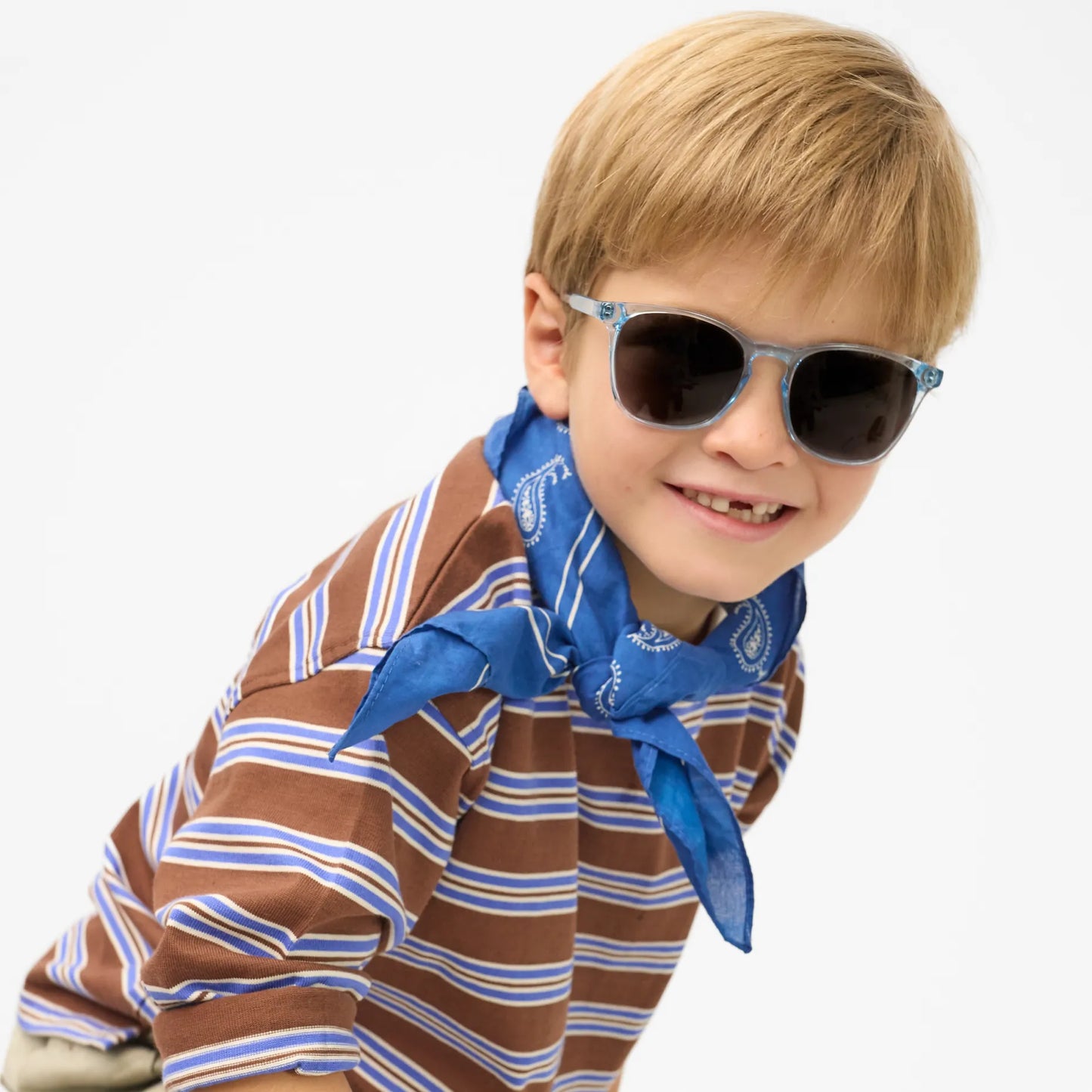 Dalston Glossy Sun Kids - Color: Baby Blue