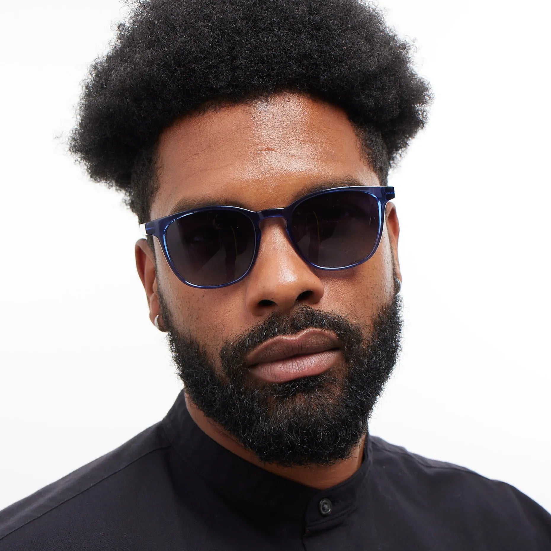 Dalston Glossy Sun - Blue Cobalt