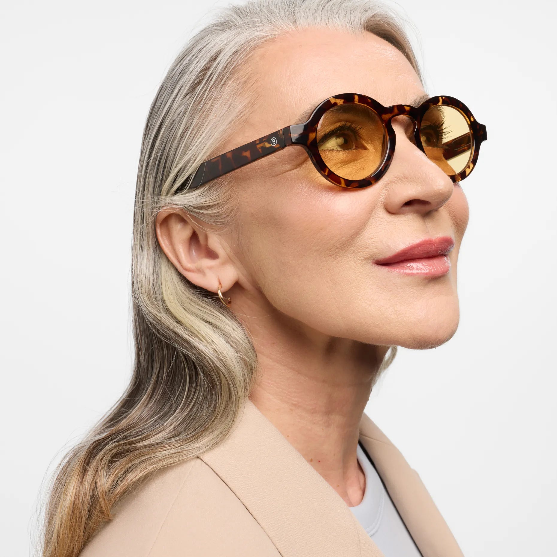 Charles Glossy Sun - Tortoise Amber