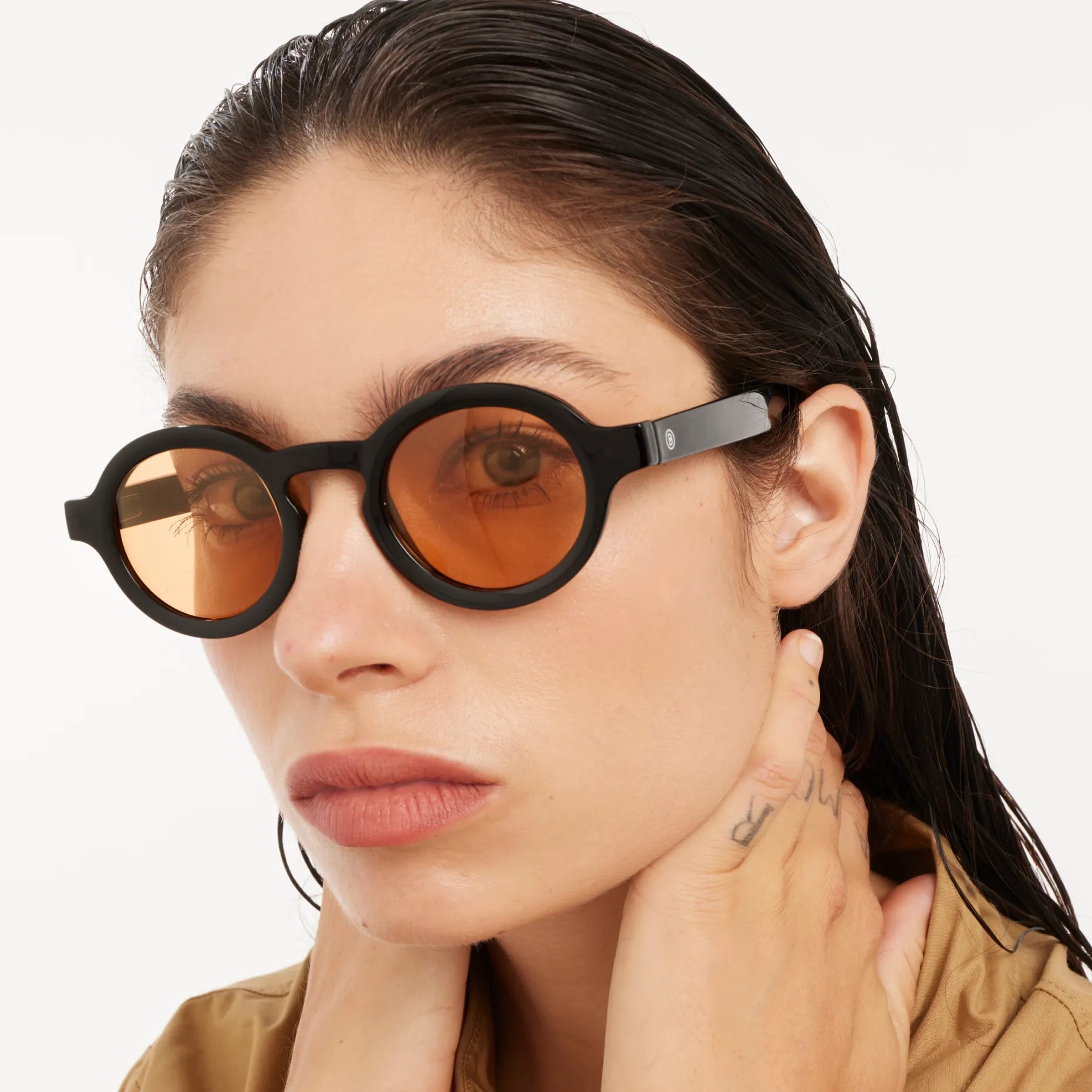Charles Glossy Sun - Black Orange