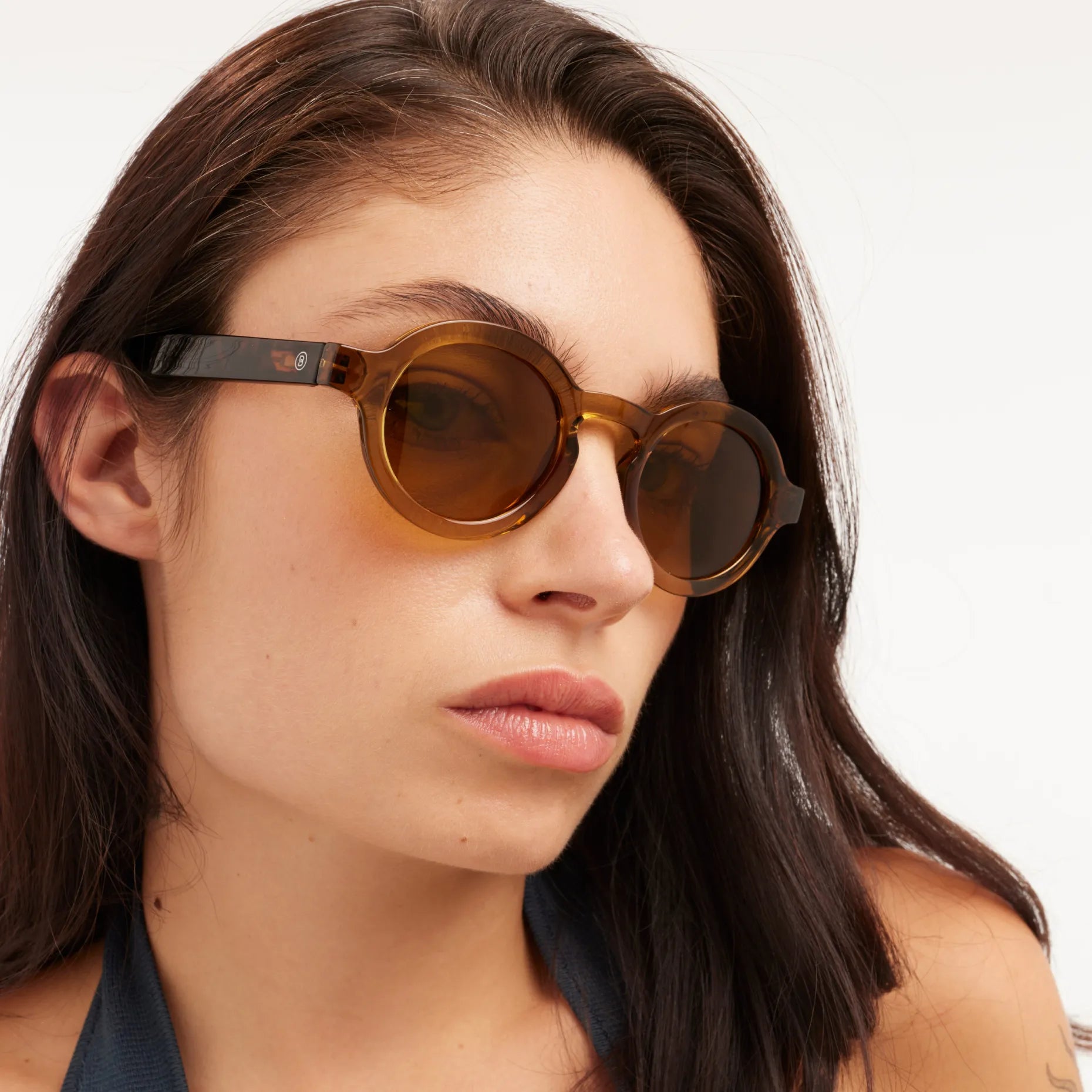 Charles Glossy Sun - Ecru Olive Combi