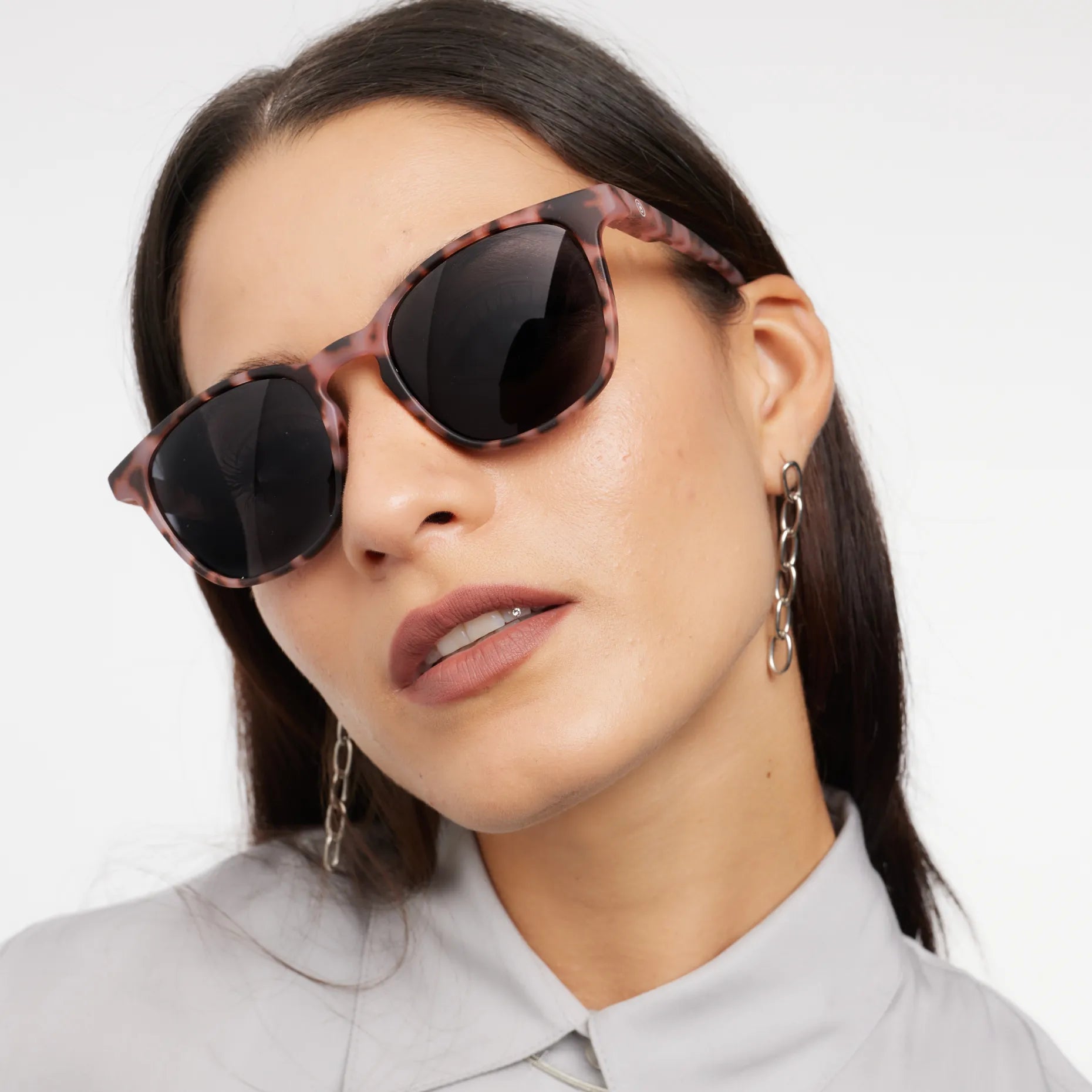 Dalston Matte Sun - Pink Tortoise