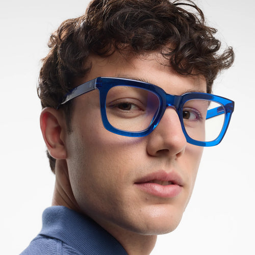 Load image 1 in gallery view. Max Glossy - Color: Electric Blue