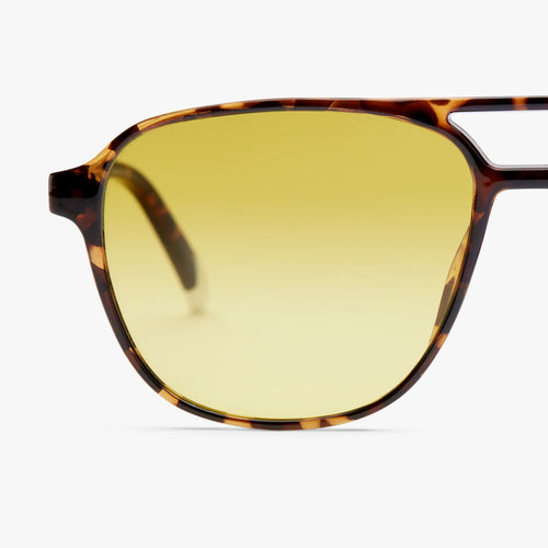 Load image 1 in gallery view. Brad Glossy Amber - Tortoise