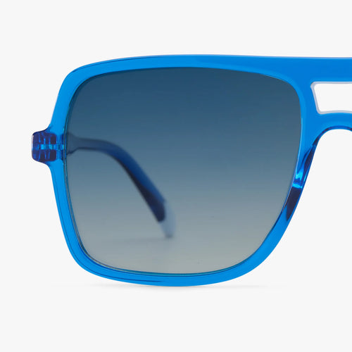 Load image 1 in gallery view. Jake Matte Sun - Color: Electric Blue