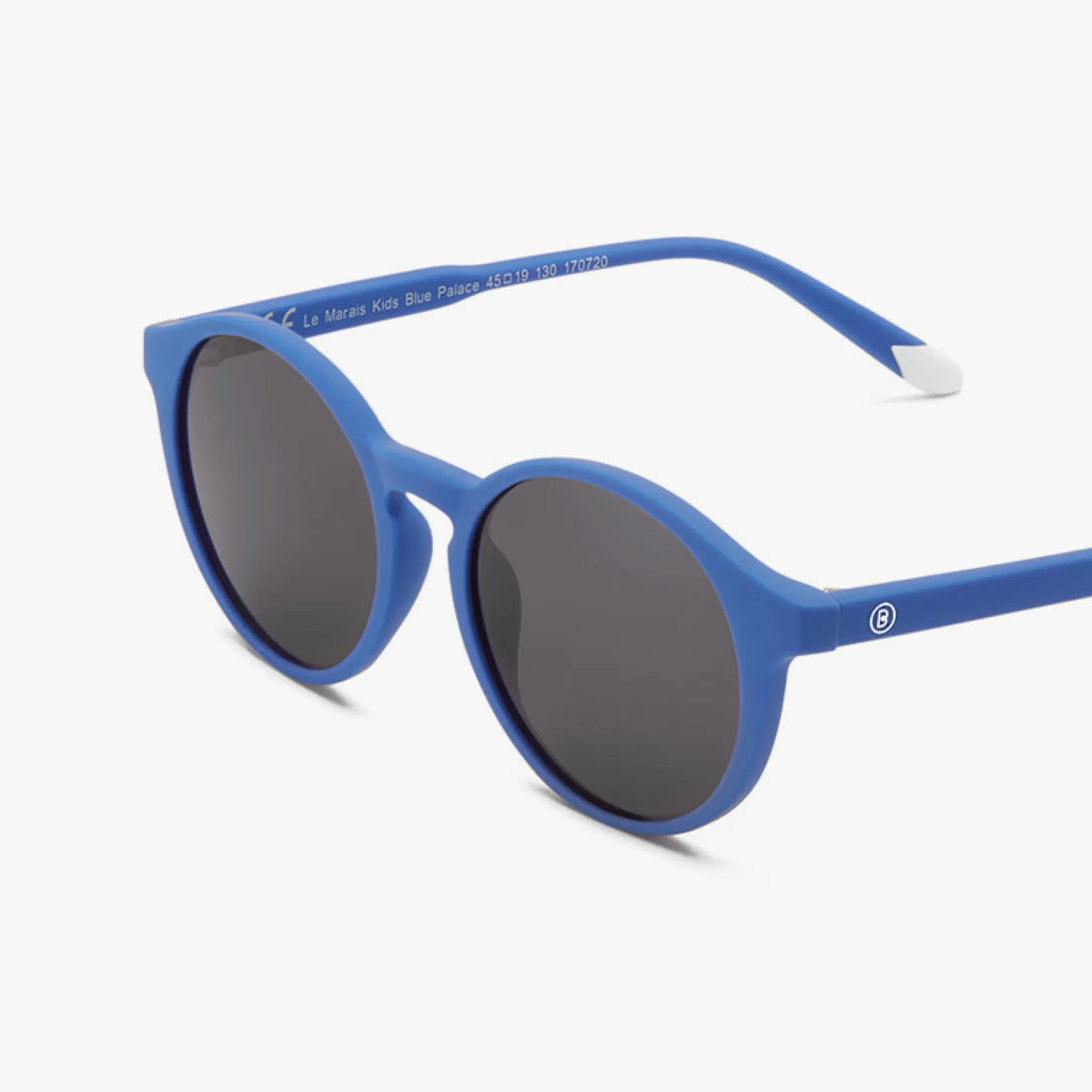 ბავშვის მზის სათვალე გვერდიდან — BARNER Le Marais Sun Kids Palace Blue