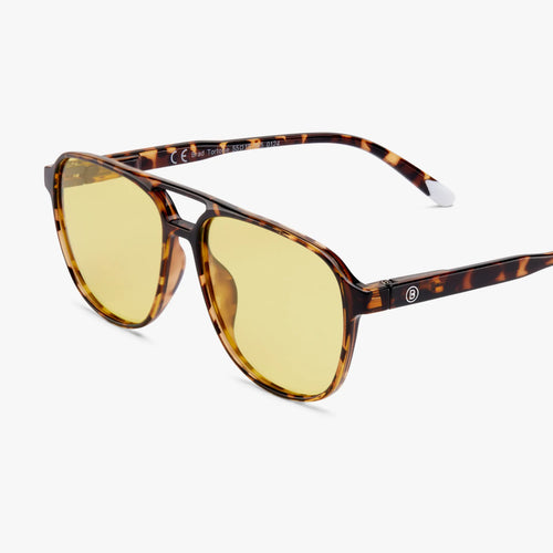 Load image 1 in gallery view. Brad Glossy Amber - Tortoise