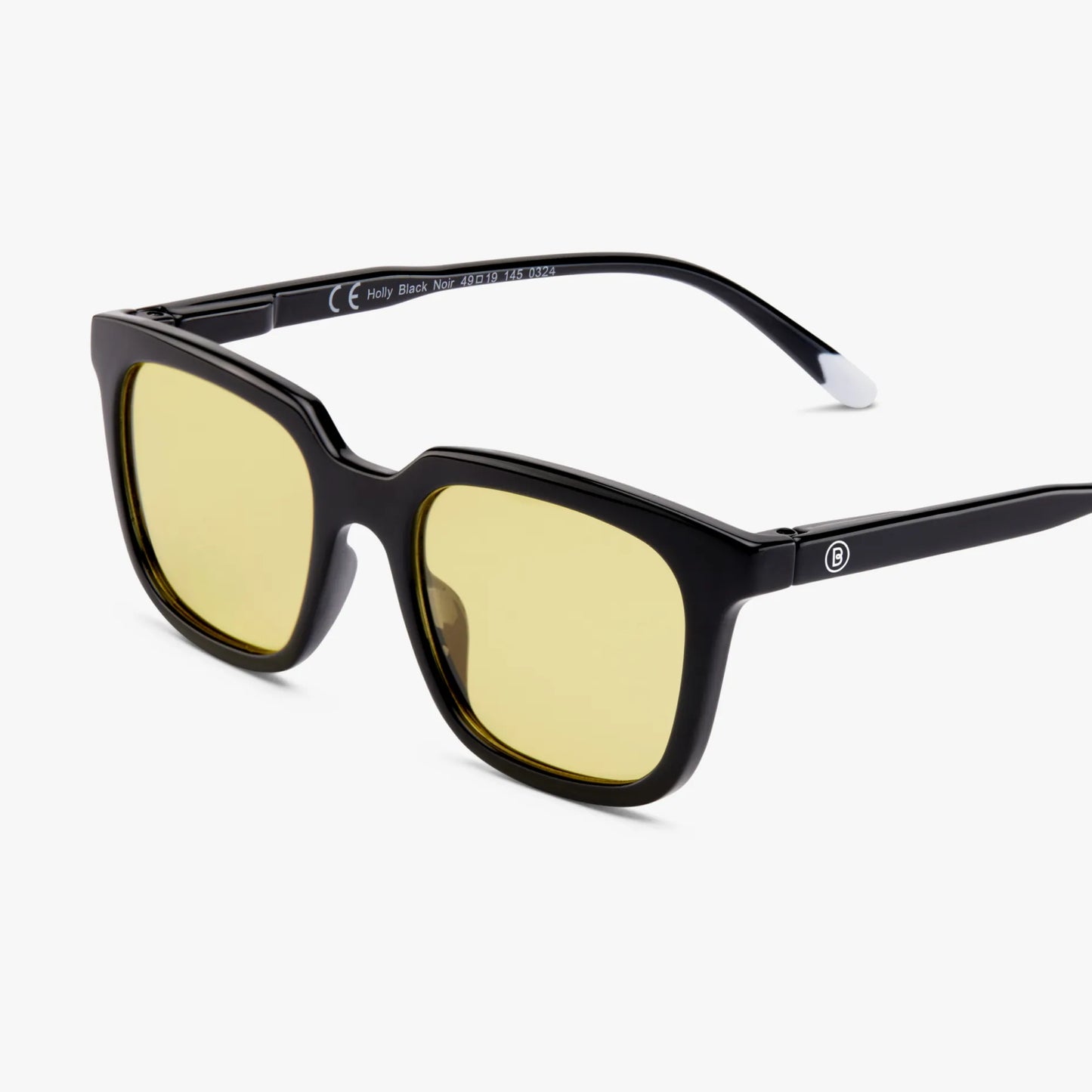 Holly Glossy Amber - Black Noir