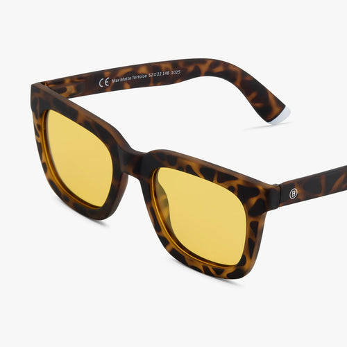 Load image 1 in gallery view. Max Matte Amber - Color: Tortoise