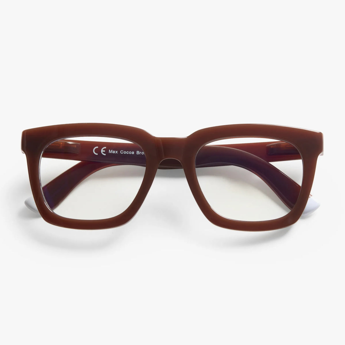 Barner Max Glossy - Cocoa Brown ეკრანის სათვალე, ზედახედი