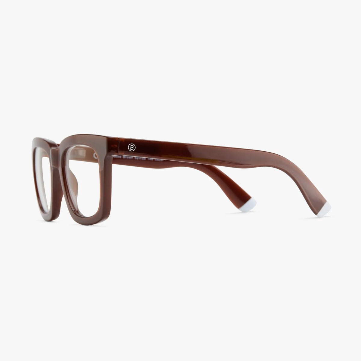 Barner Max Glossy - Cocoa Brown სათვალე, გვერდიდან