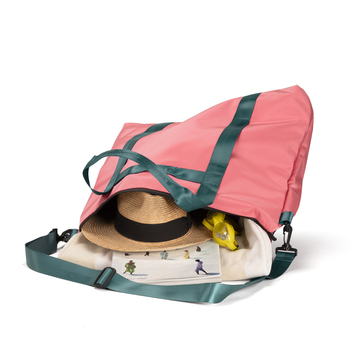Urbanite Tote Bag Bogota — შიგნიდან, Rosa