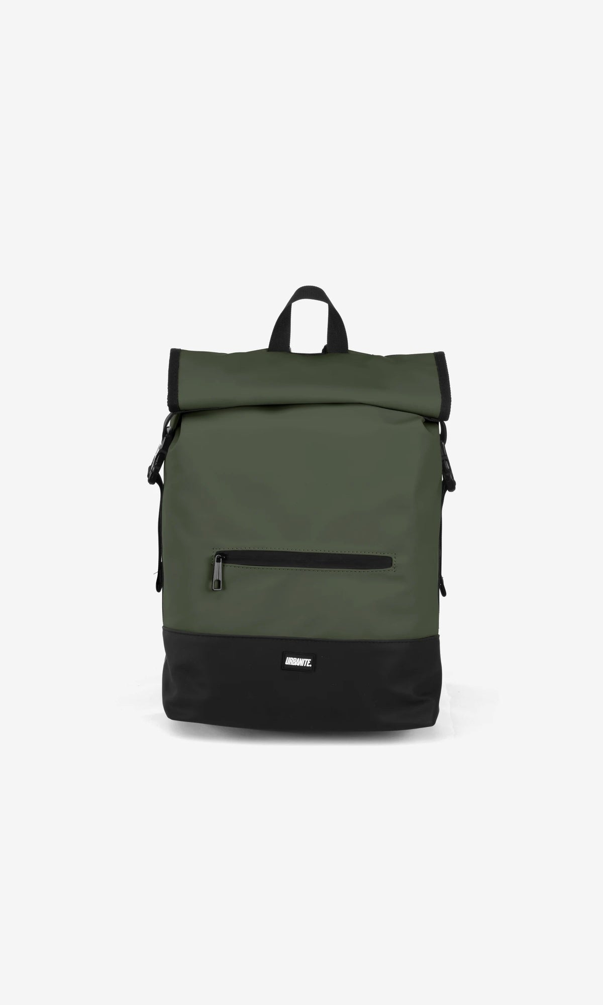 ზურგჩანთა Urbanite Toronto — Verde khaki, რულონით დახურული